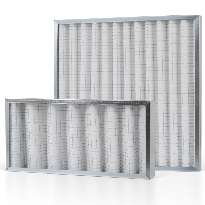 Prefiltro superficie quebrada metálico G4